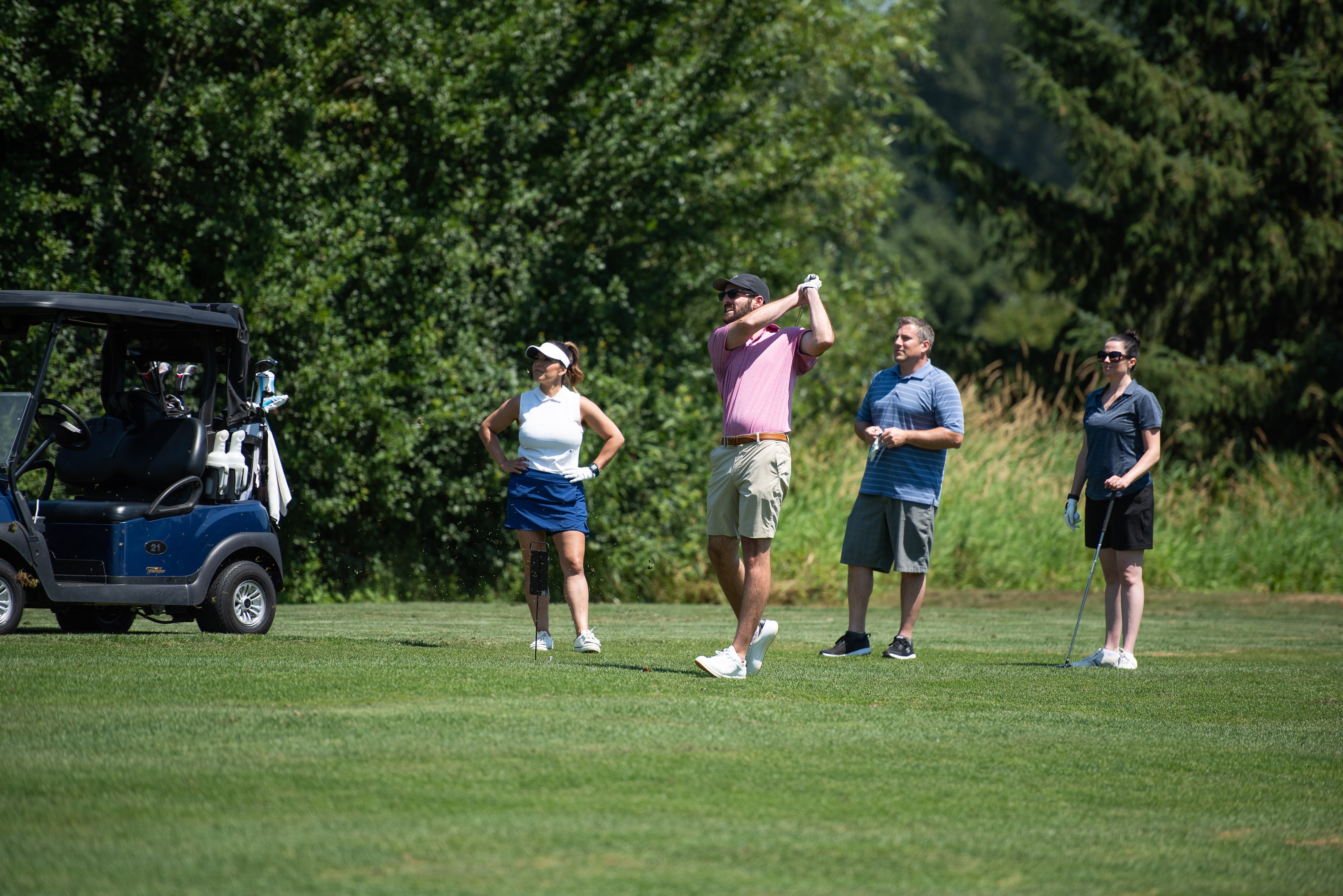 Foursome 2022 Puget Sound CFMA Golf Tournament Construction